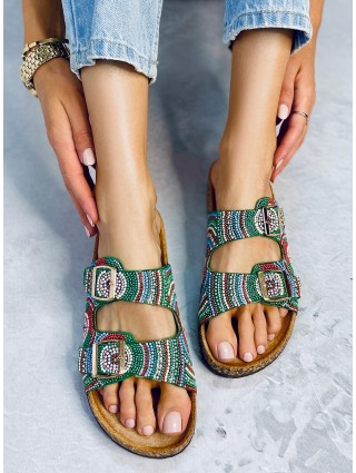 Boho stiliaus šlepetės moterims