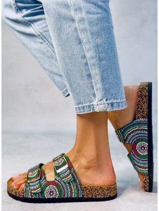 Boho stiliaus šlepetės moterims